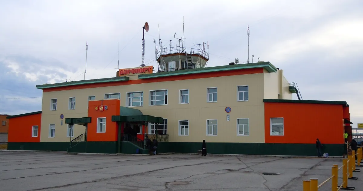 Воркута — вид аэропорта
